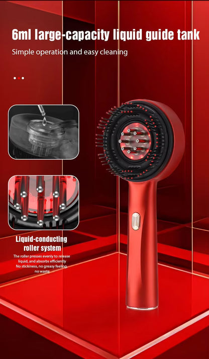 Scalp Massage Brush with Oil Applicator