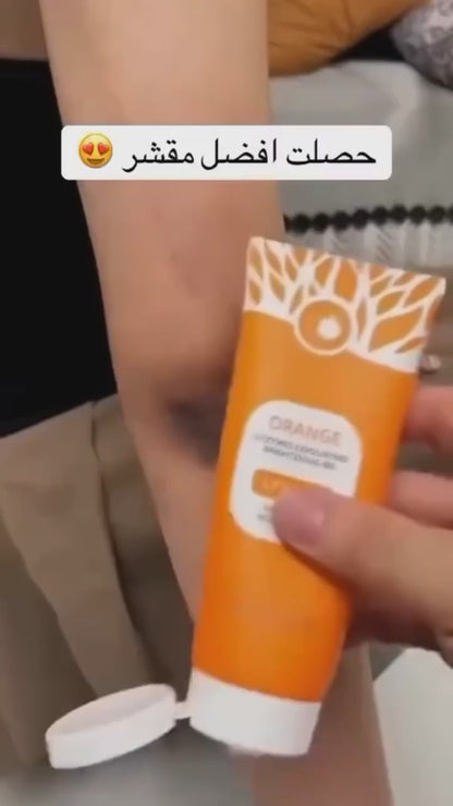 Orange Exfoliating Gel for Face & Body